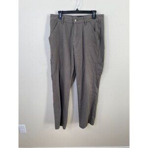 Former Mens Gray Utility Pants Size 34 100% Cotton Durable Construction